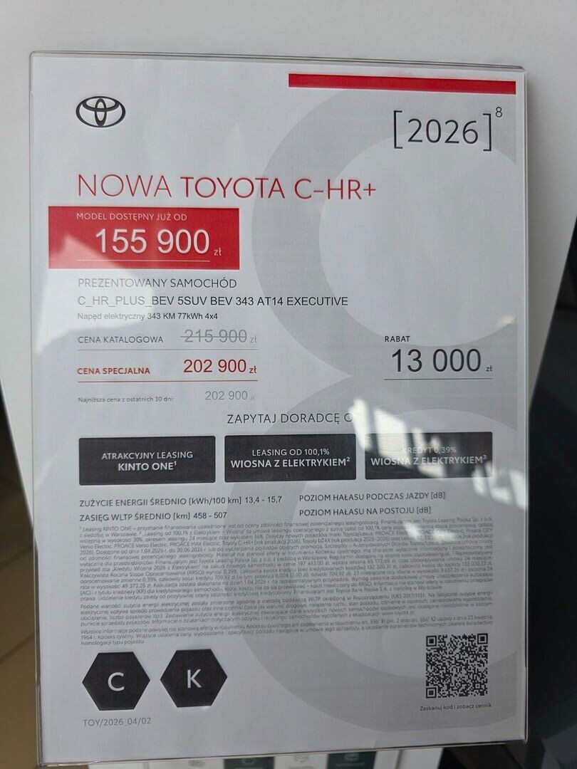 Toyota C-HR+